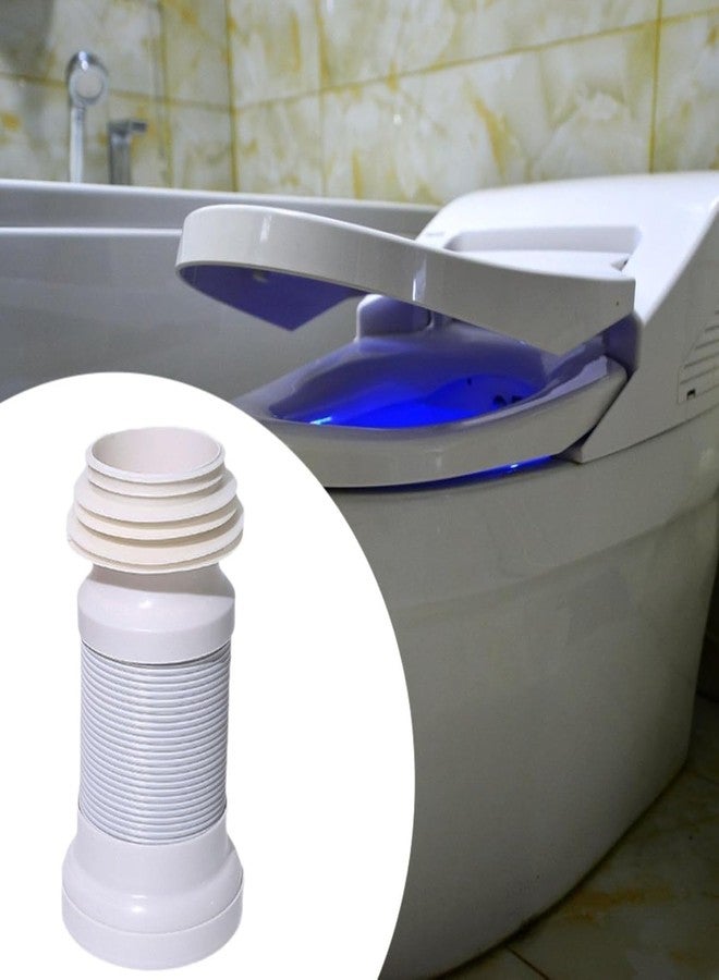 Ausam وصلات أنابيب تصريف المرحاض القابلة للسحب من أوسوم | أنبوب توصيل المرحاض ذو التصريف الخلفي | تحسين المنزل | السباكة والتجهيزات | تجهيزات سباكة منزلية أخرى - Image 2